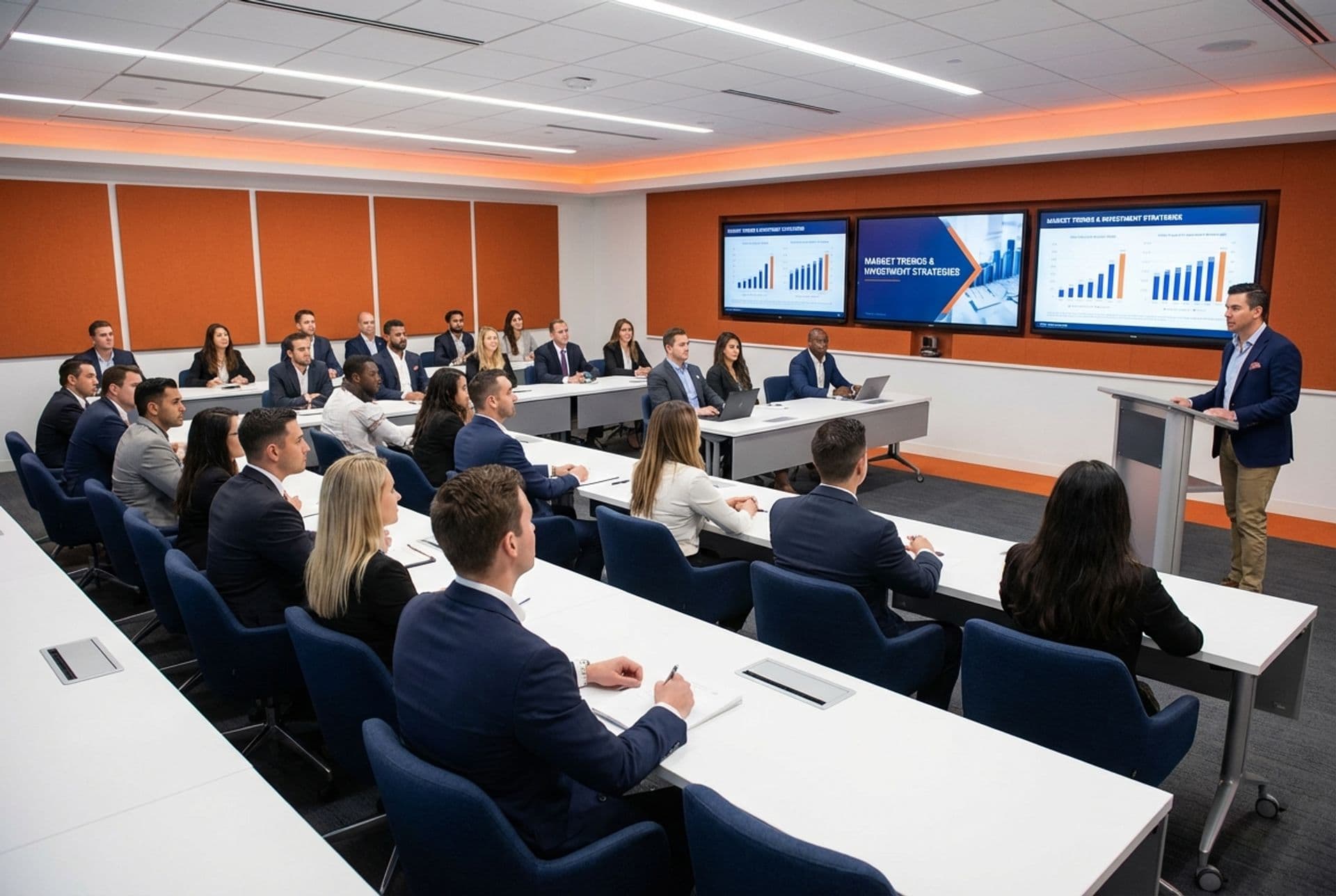 Training session at eXp Richmond with agents learning investor strategies